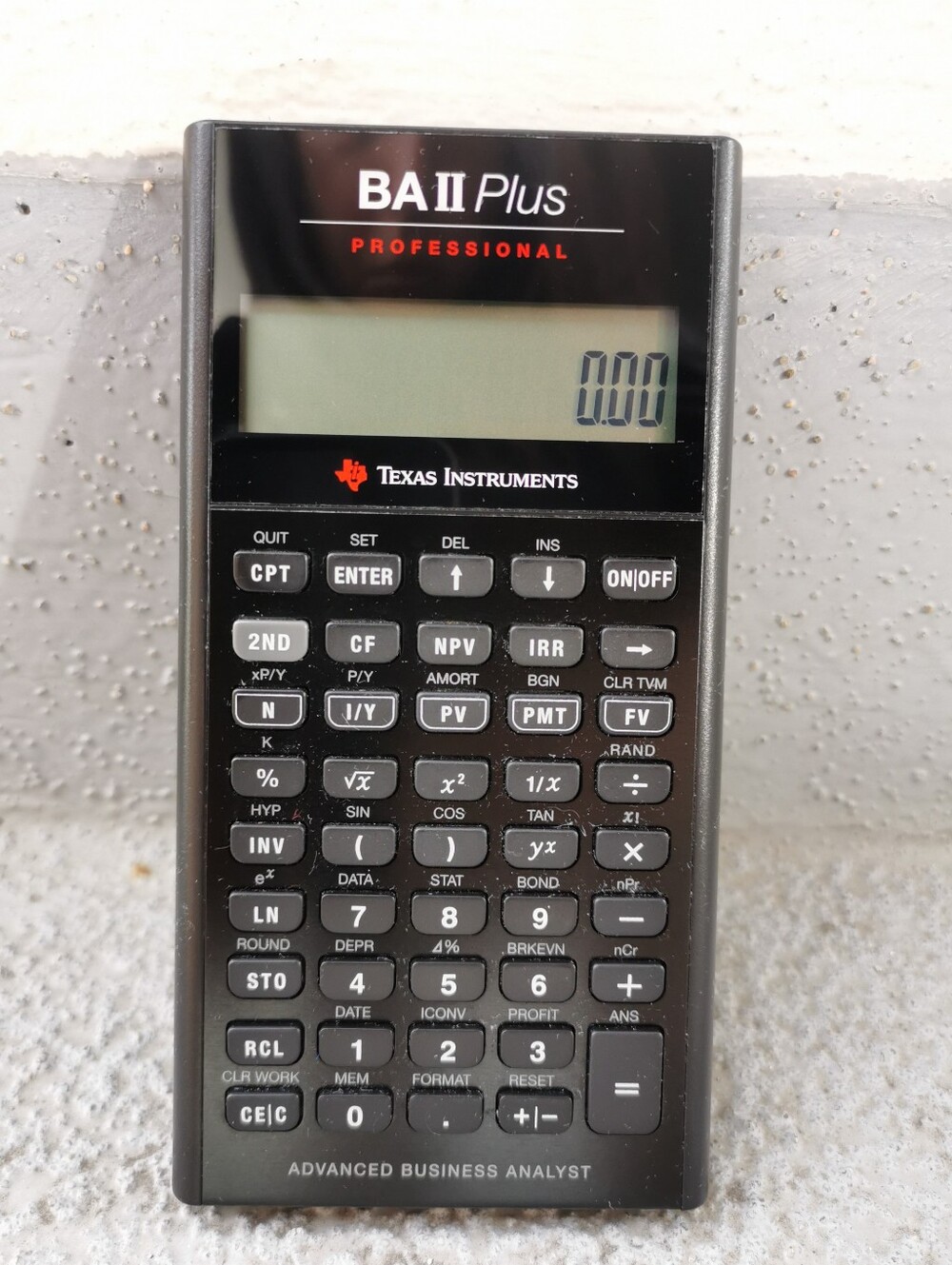 Texas Instruments BA II Plus Professional Financial Calculator - Picture 8 of 10